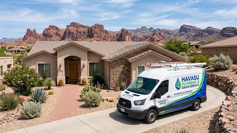 slab leak repair near Havasu Foothills and Lake Havasu City service areas